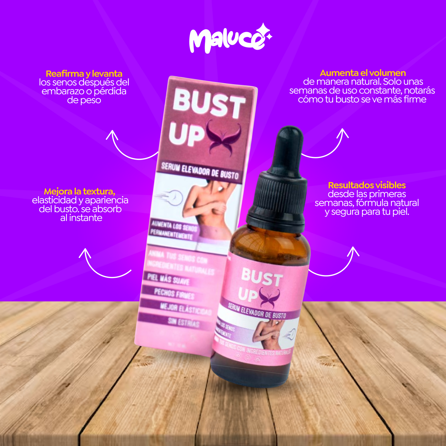 Bust Up REVOLUCIÓN: Despierta tu Sensualidad y Siéntete Femenina y Segura (Busto Redondo sin Cirugía)