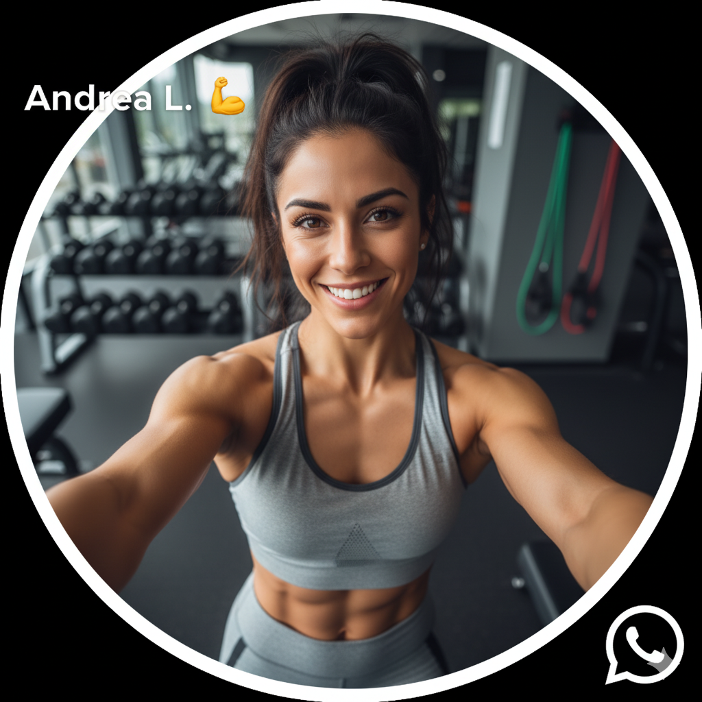 Andrea L., 28 años (Deportista)